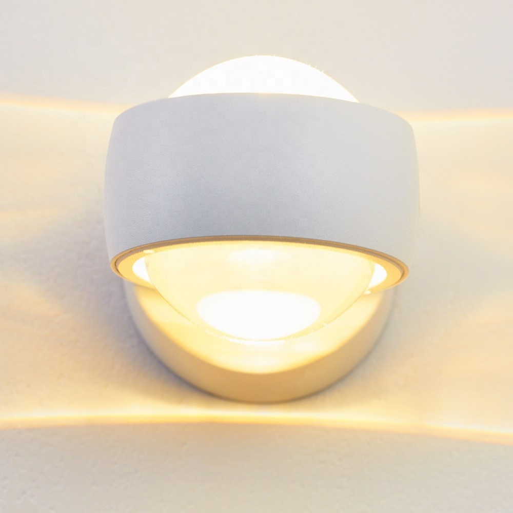 woojong 3W round led wall light 240lumens 7*7.5cm wall lights iapplied in bedroom, stairwell, living room