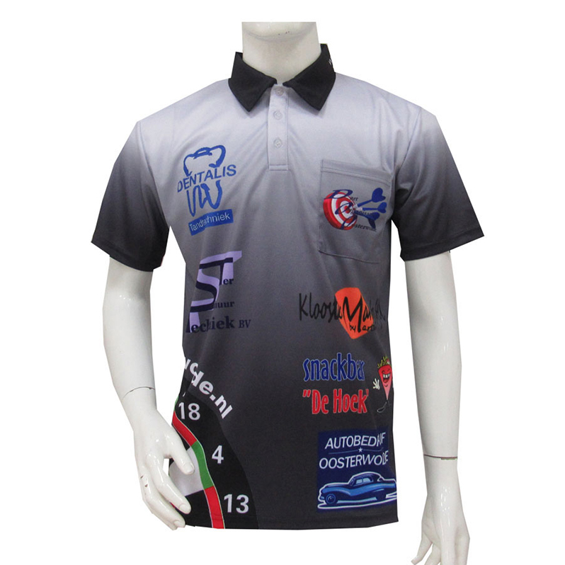 Top Quality Team Dart Jersey New Design Sublimated Dart Jersey Breathable Short Sleeve Custom Dart Shirts