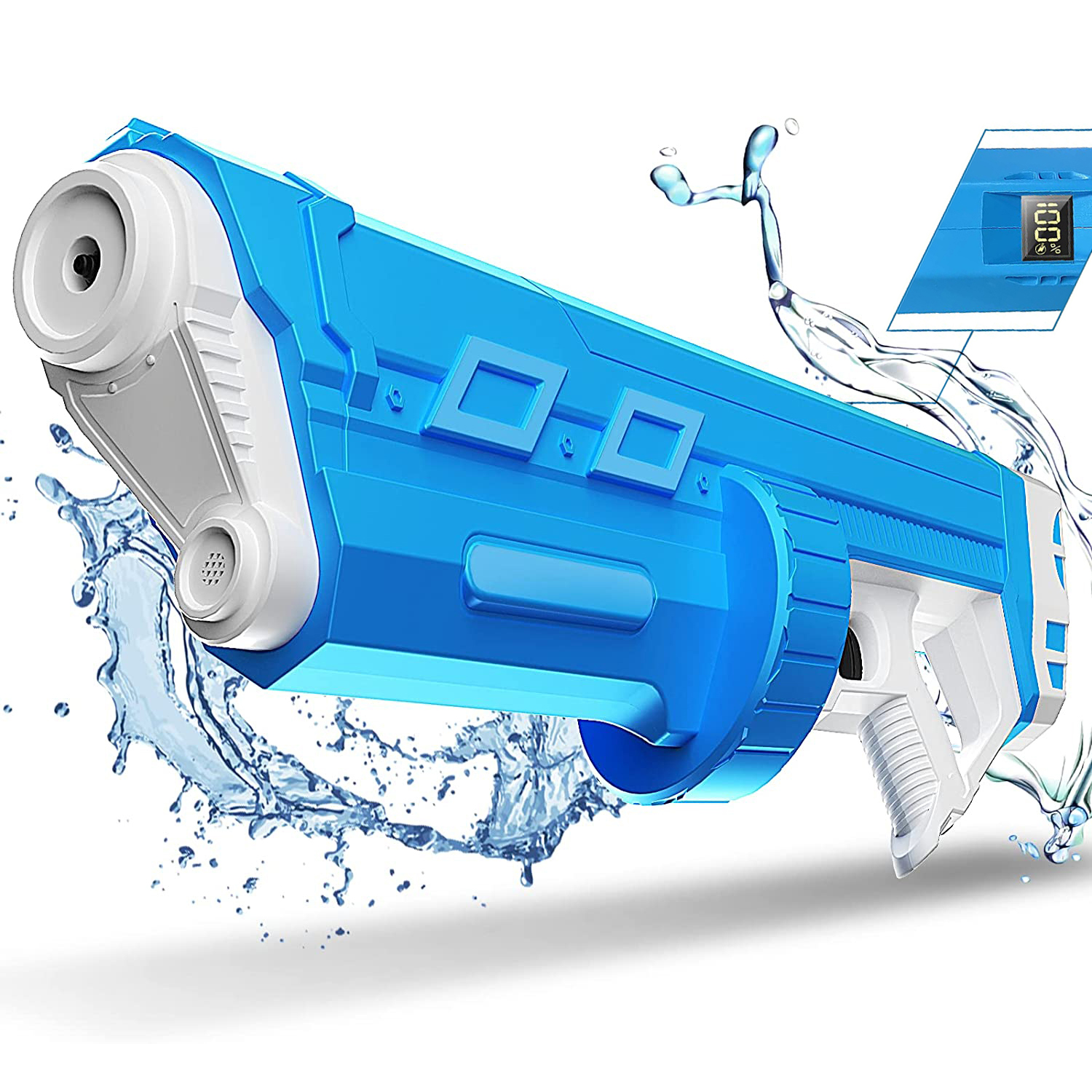 Super Soaker Water Gun For Adults Kids Electric Water Gun Automatic Suction Water Precise High End Premium Squirt Toy Gun