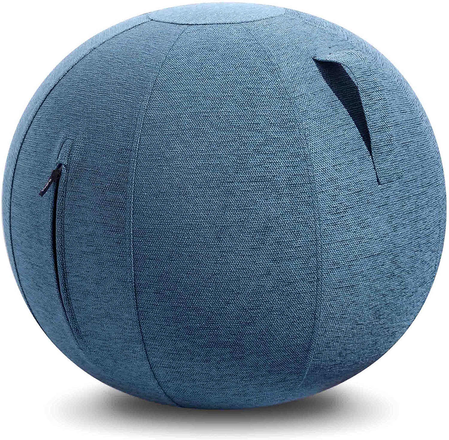 Yoga Ball Cover Exercise Balls Protector Sitting Ball Chair Wrap Protection Cover Carrier- Anti- Durable chenille