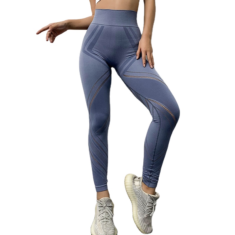 Wholesale Womens Stretch Fitness Workout Leggings Seamless Yoga Tights Pants Leggings Sport