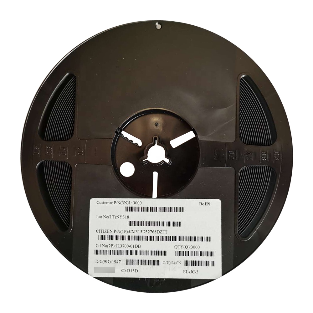 CM315D32768DZFT 20ppm 70 ohms 32,768 кГц 12.5pF SMD с украшением в виде кристаллов на складе