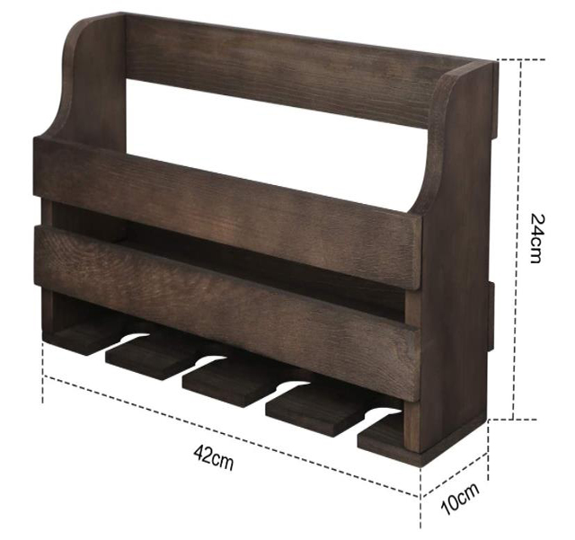 Wall Mounted Wine Rack