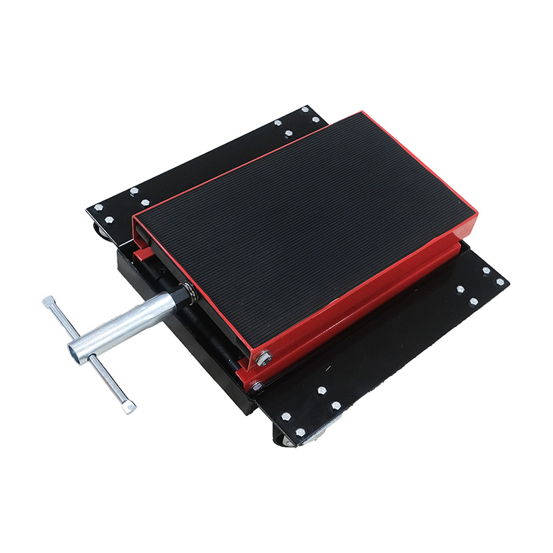 Steel Motorcycle ATV Wide Deck Scissor Lift Jack Crank Hoist Stand