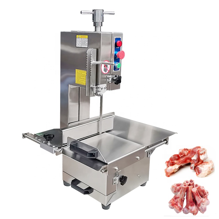 Stainless steel commercial large meat slicer / fish cutting machine / meat bone saw machine