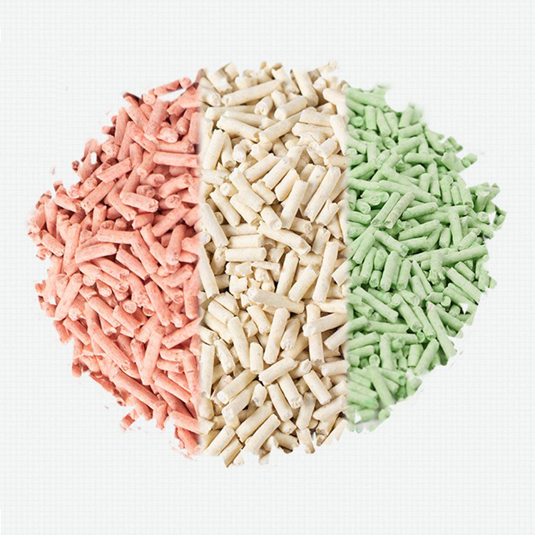 Nature cat litter 100% natural sand food grade High quality degradable organic tofu cat litter