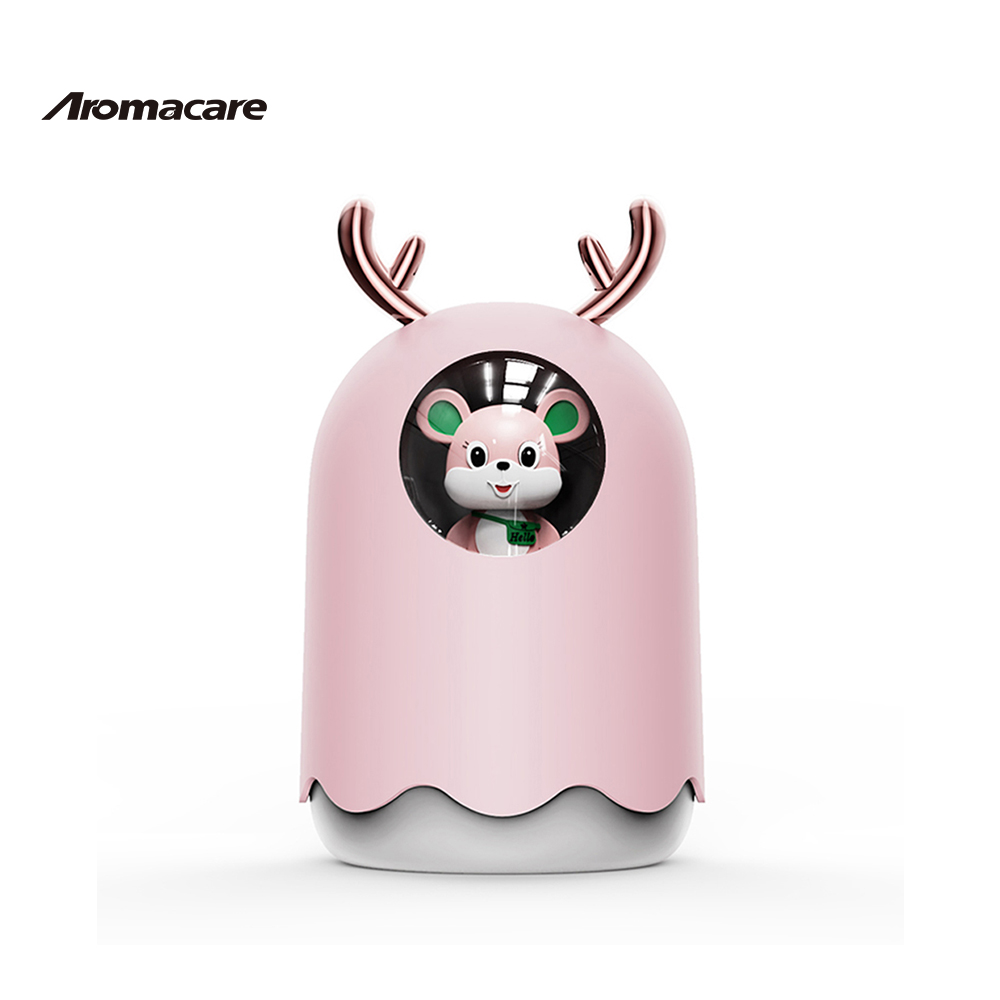 Aromacare 300ml Portable LED Light Mini Humidifier Diffuser Sticks Car USB Air Humidifier For Home Hotel Car School