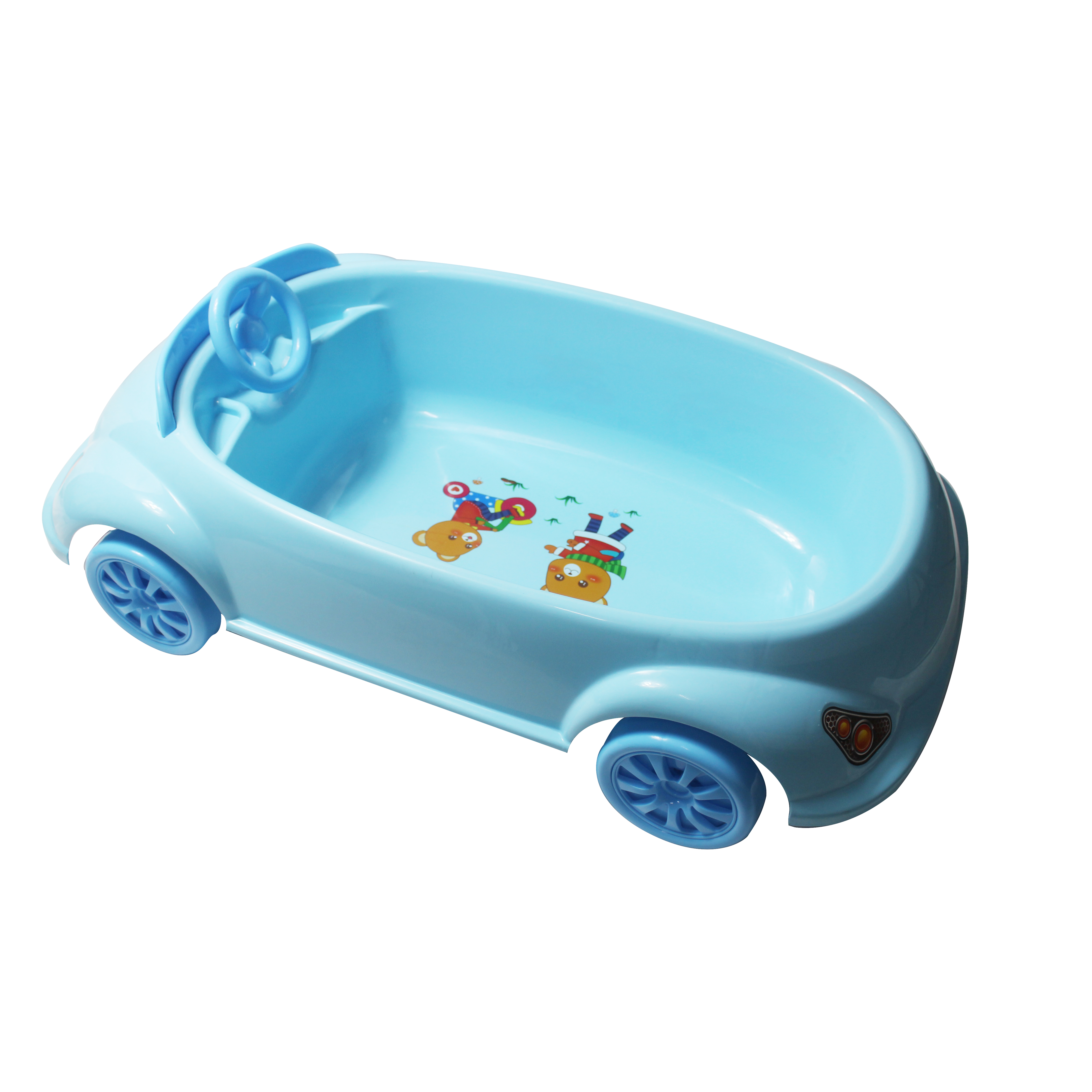 New arrival baby bath tub, car shape plastic baby bath tub, good design baby bath tub