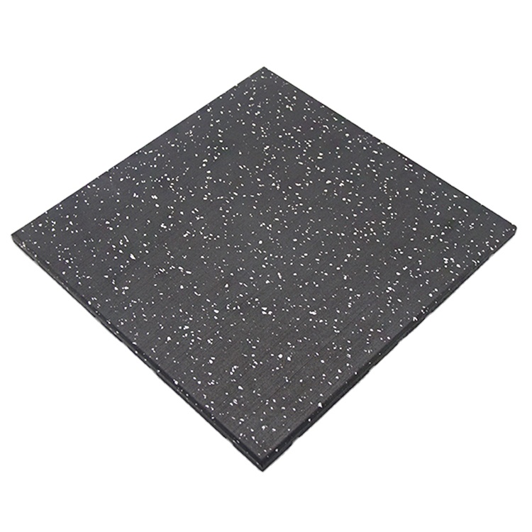 Indoor GYM rubber tiles composited fitness rubber mats gym floor 10-50mm thickness