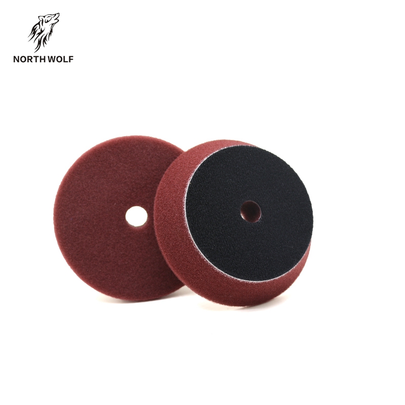 North Wolf Car Detailing German Foam Polishing Pads Wholesale Manufacturer DA Foam Buffing Pads 3"