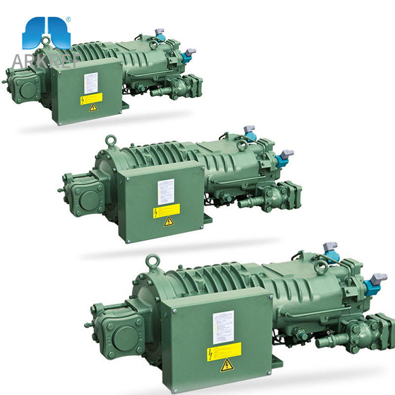 Горячее надувательство использовать bitzer лучшим выбором 50hp HSN6461-50 холодильного винтового компрессора б/у
