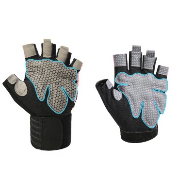 Weight Lifting Glove Anti Slip Breathable Workout Gloves For Gym Sport Fitness Women Half Finger