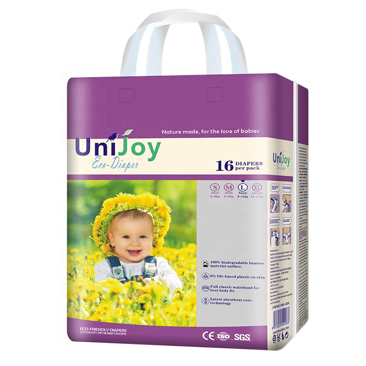 Высококачественные бамбуковые детские подгузники Unijoy от китайского производителя