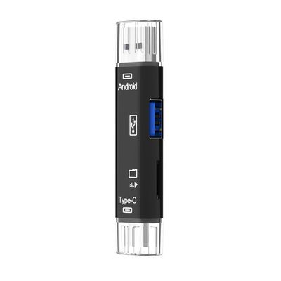 Type-C и Micro USB OTG Смарт SD Тип c кард-ридер 3 в 1 USB-C флеш-накопитель TF читать Разъем для мобильного телефона