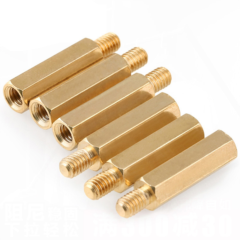 Sechskant Abstandhalter M2.5 Gewinde Messing штекер-гнездо Шестигранная прокладка M2.5