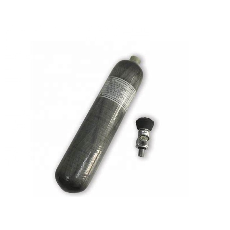PCP Airgun Compressed Air Gas Cylinder Fully Wrapped Carbon Fiber Cylinders Paintball Aluminum Alloy Liner Tank