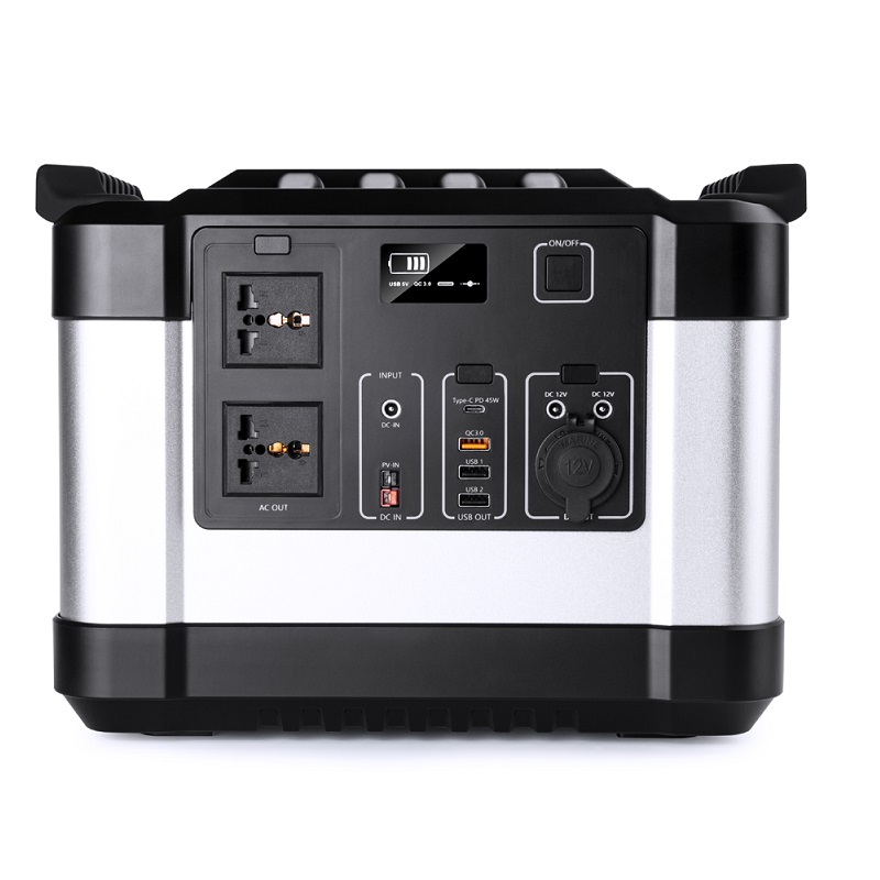High quality portable power bank station generator dc ac 1000watt 1100wh power supply solar power station 1000w