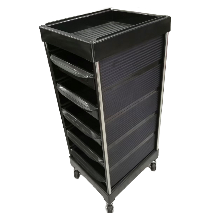 Stainless steel overall frame salon hairdressing trolley cart