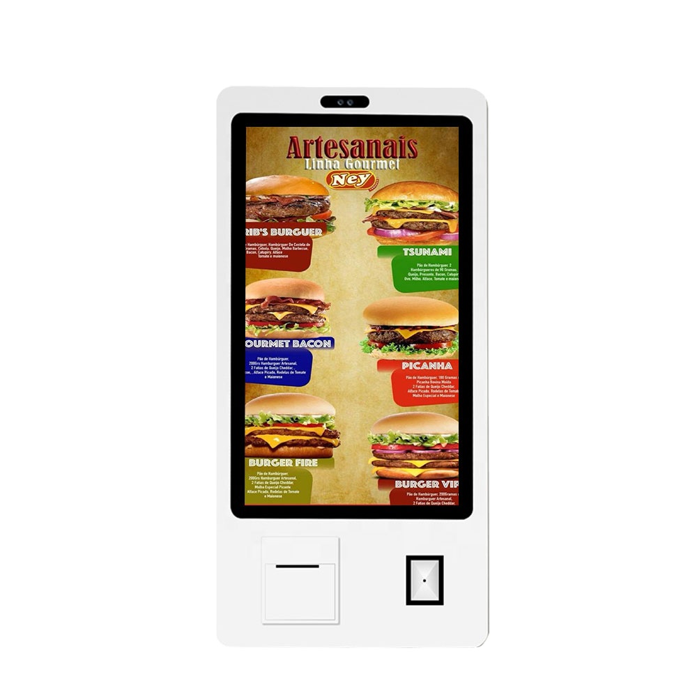 27 32 inch self service touch screen order payment kiosk
