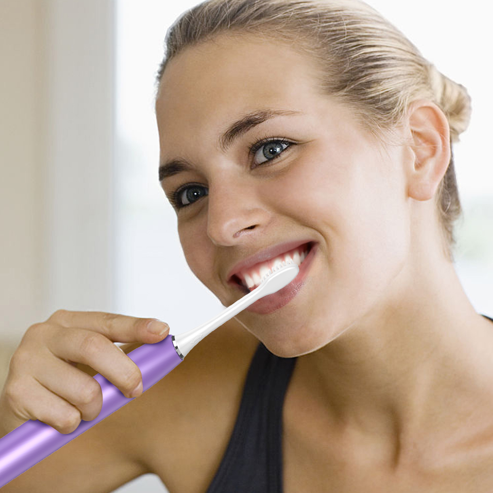 Best Selling ODM Rechargeable Customized Silicone Sonic Toothbrush Travel Ultrasonic Tooth Brush Electr Use For Baby Kids Adults