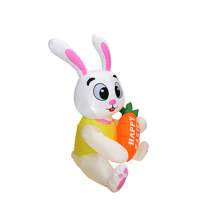 Factory Wholesale Easter Inflatable Bunny Cute Rabbit Outdoor Decoration