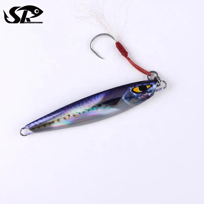 Superiorfishing 60 г литья Металическая дергающаяся берег блесна, приманка, кастинговые катушки для соленой воды рыболовные приманки ATW46