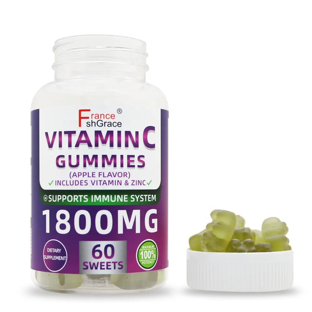 Vitamin C Bear Gummies 1800mg - Immune Support Supplement