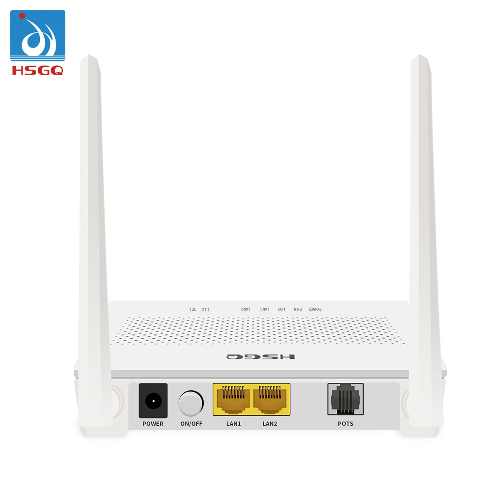HSGQ-1GE + 1fe + 2,4G WiFi G/EPON onu wifi совместимый с HUAWEI OLT bdcom olt onu заводская цена