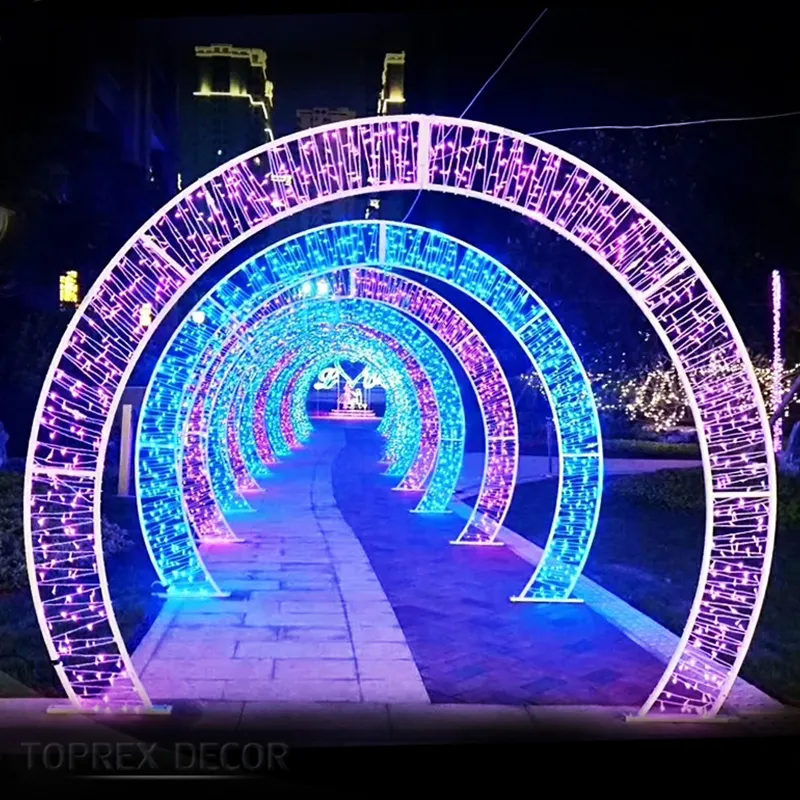 LED outdoor decoration new lighting christmas lighted archway