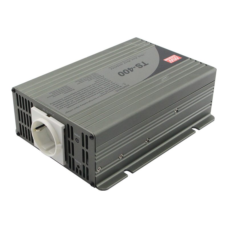 Бренд Mean well представляет TS-400-224B 400W 24V истинный синус волна DC-AC инвертирующий усилитель мощности Европы переменного тока выходной разъем