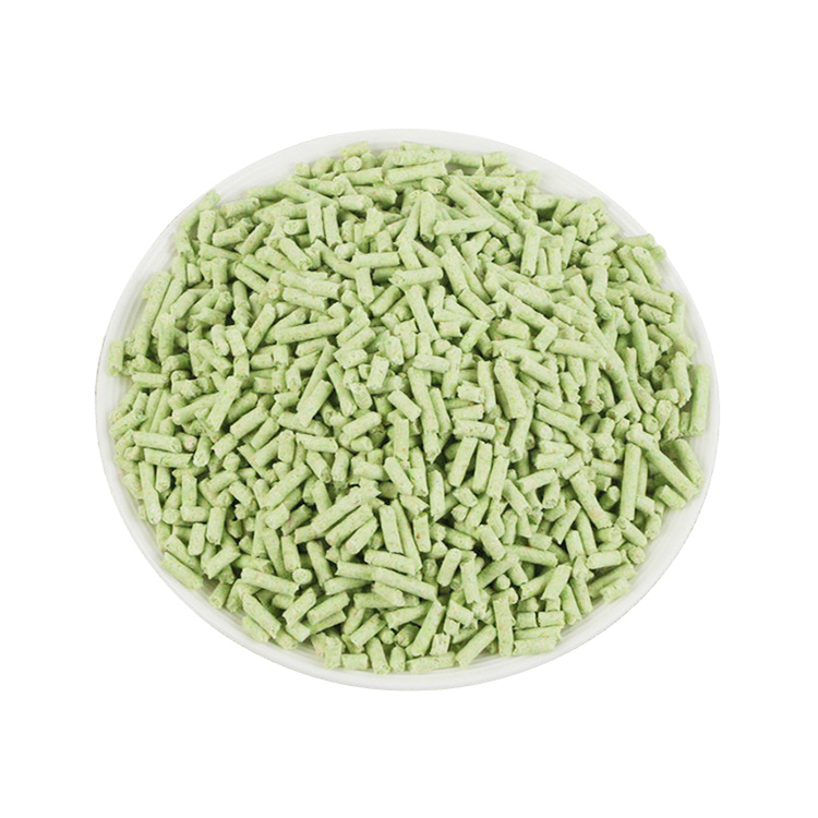 Highly Absorbent cat litter manufacturer sale cat tofu litter reusable crushed tofu cat litter 2mm