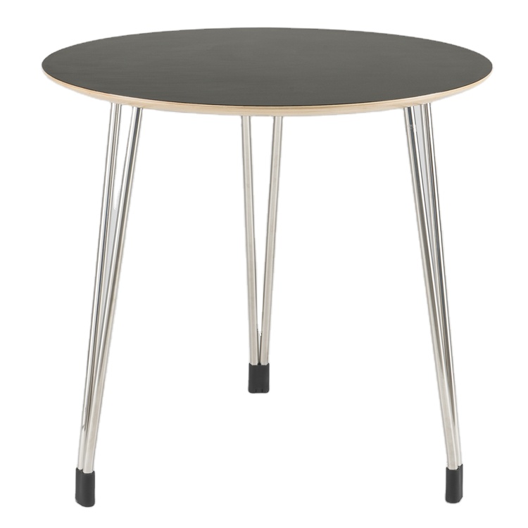 ANSI/BIFMA standard classic stainless steel dining room set