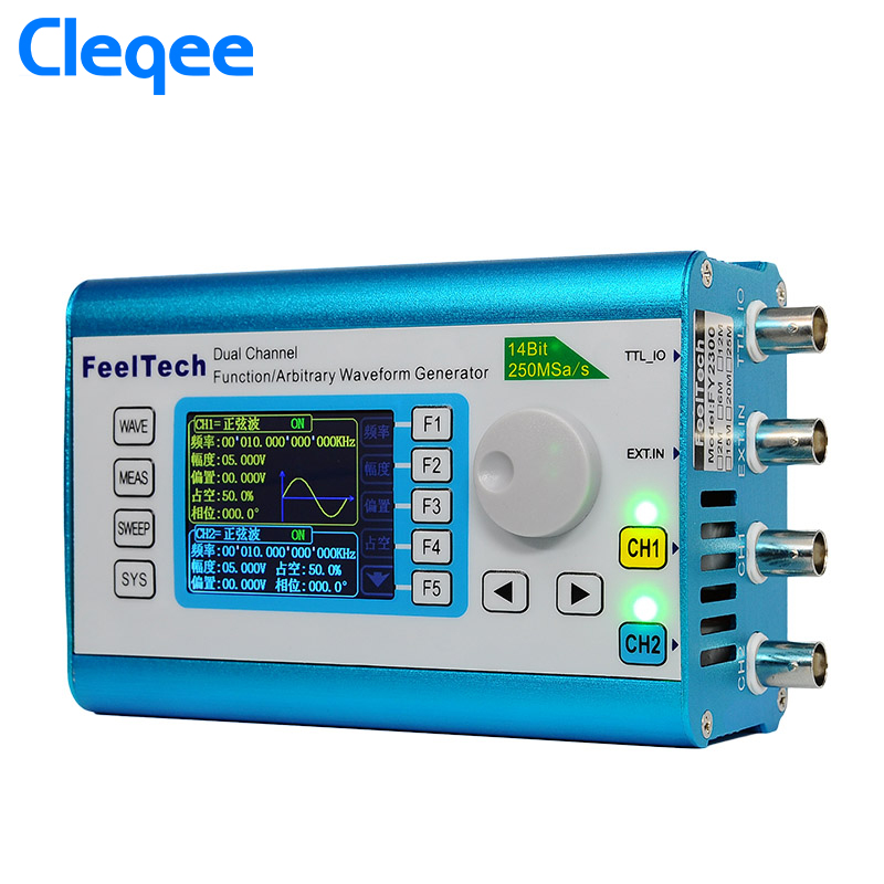 2 FY2300-5MHz 200MSa/s 100MHz измеритель частоты произвольная форма двухканальный генератор сигналов высокой частоты