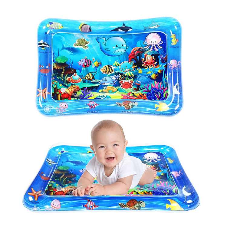 Infant Play Water Mat, Summer Inflatable Water Mat For Baby