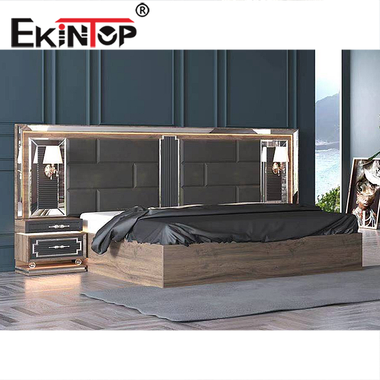 Ekintop Новый дизайн Горячая Распродажа итальянская кровать Современная королева платформа кровать