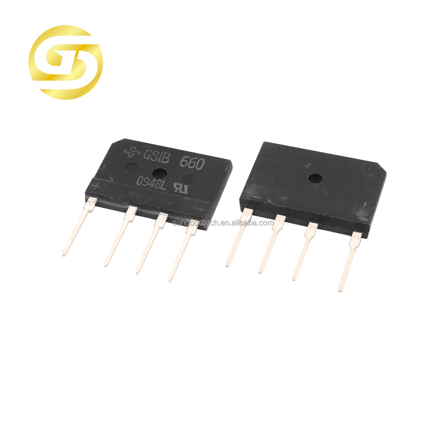 Новый и оригинальный мостовой выпрямитель gсиб660 SIP-4 600V 2.8A