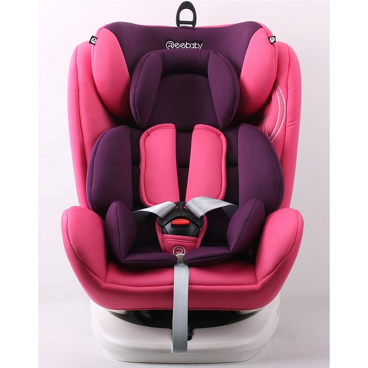 Вращающийся детское автокресло 360 градусов с Isofix, Group0 + 123, подстаканник опционально