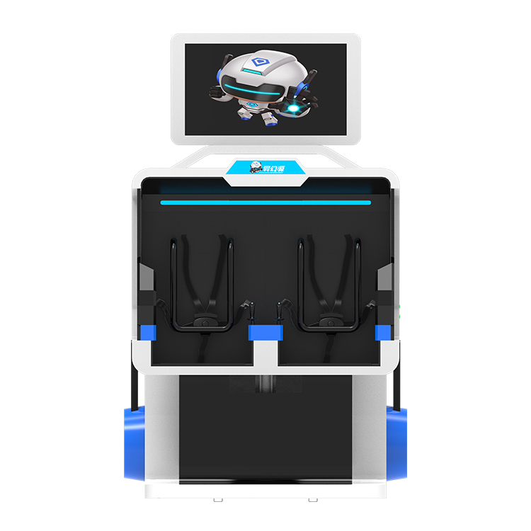 2021 Latest Most Realistic Indoor Sport Adult Children Cinema 360 Degree Flight Game Virtual Reality Simulator 2 Seat 9D VR