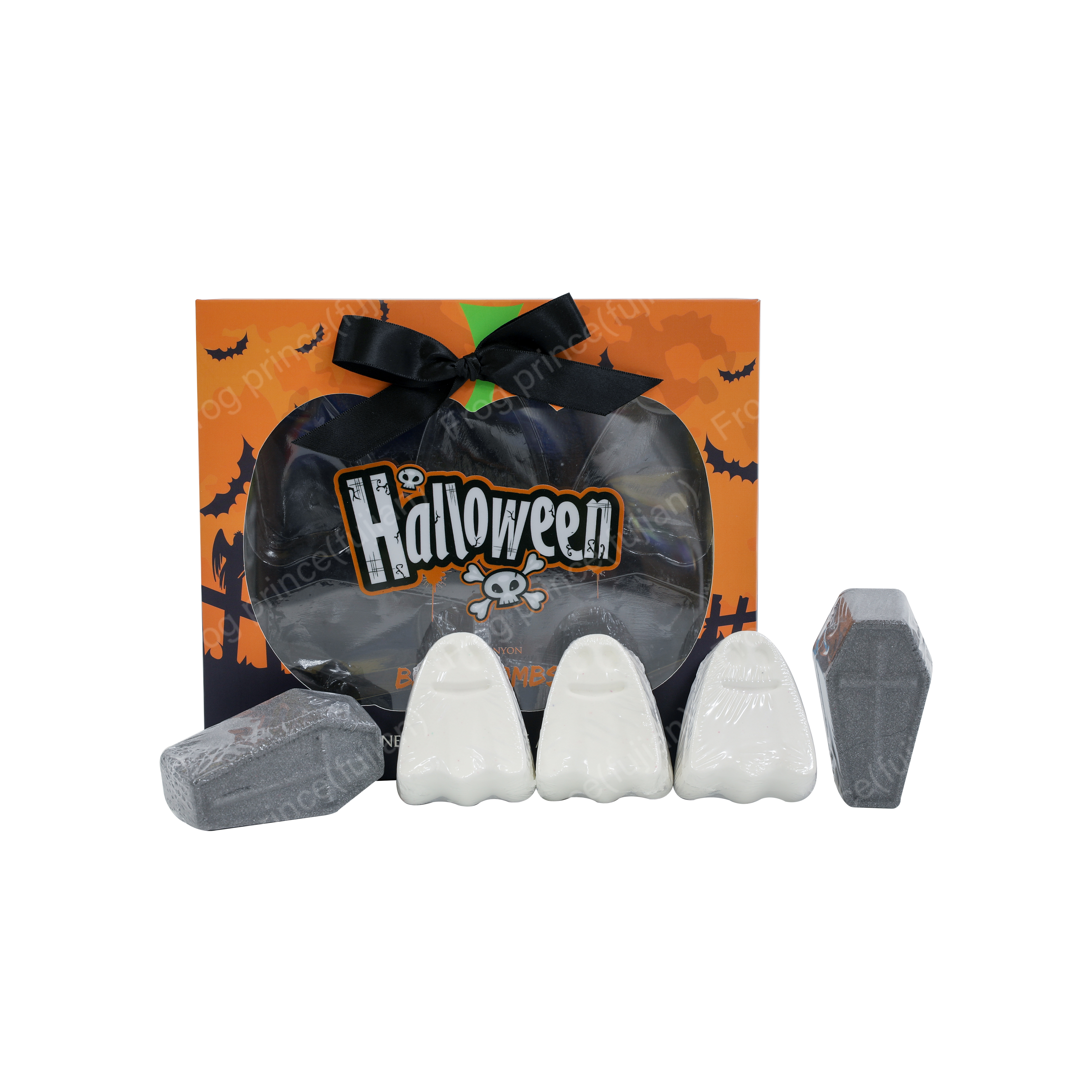 OEM частная марка, продукты для ухода за телом hallowmas, Бомбочки для ванны fizzies, подарочный набор