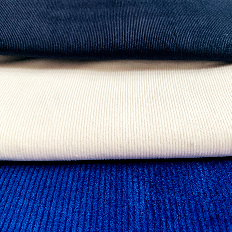 Factory direct selling corduroy dyed bedsheet cotton fabrics