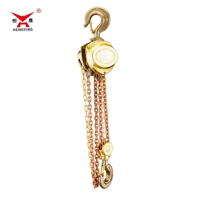 China Factory Supply 3ton Anti-sparking Explosion-proof Hand Chain Hoist