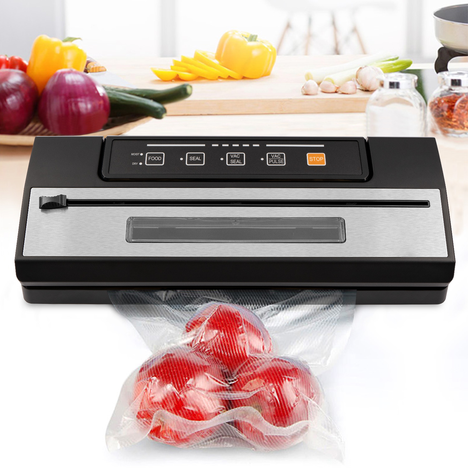 See-through Window Hall Sensor Continually Vacuum Seal Cycle Electric Vacuum Machine