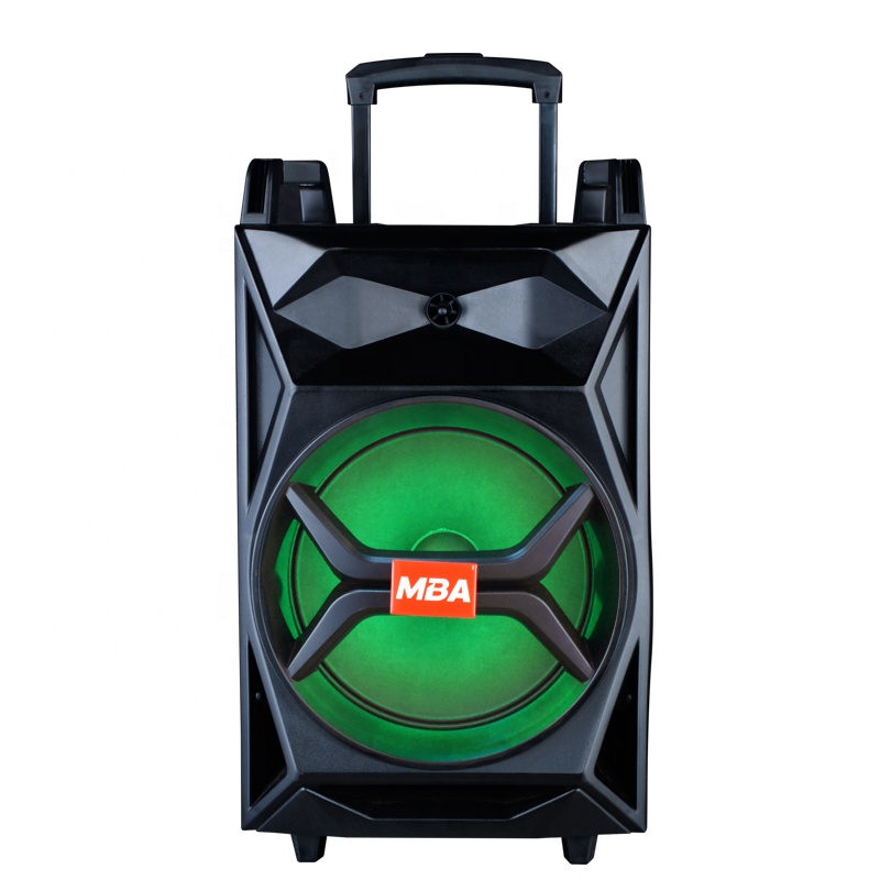 12 inch new portable hifi bass vibration dj system active outdoor pa speaker