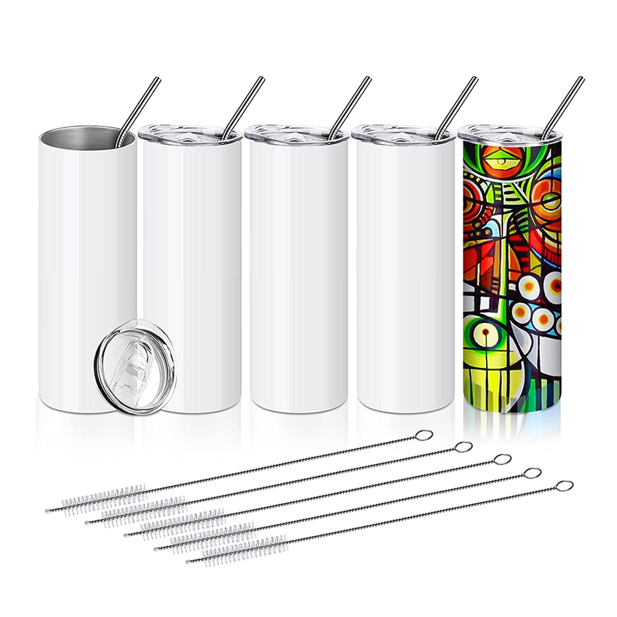 Hot selling 20oz Stainless Steel Double Wall Vacuum Insulated Slim Tumbler Sublimation blanks