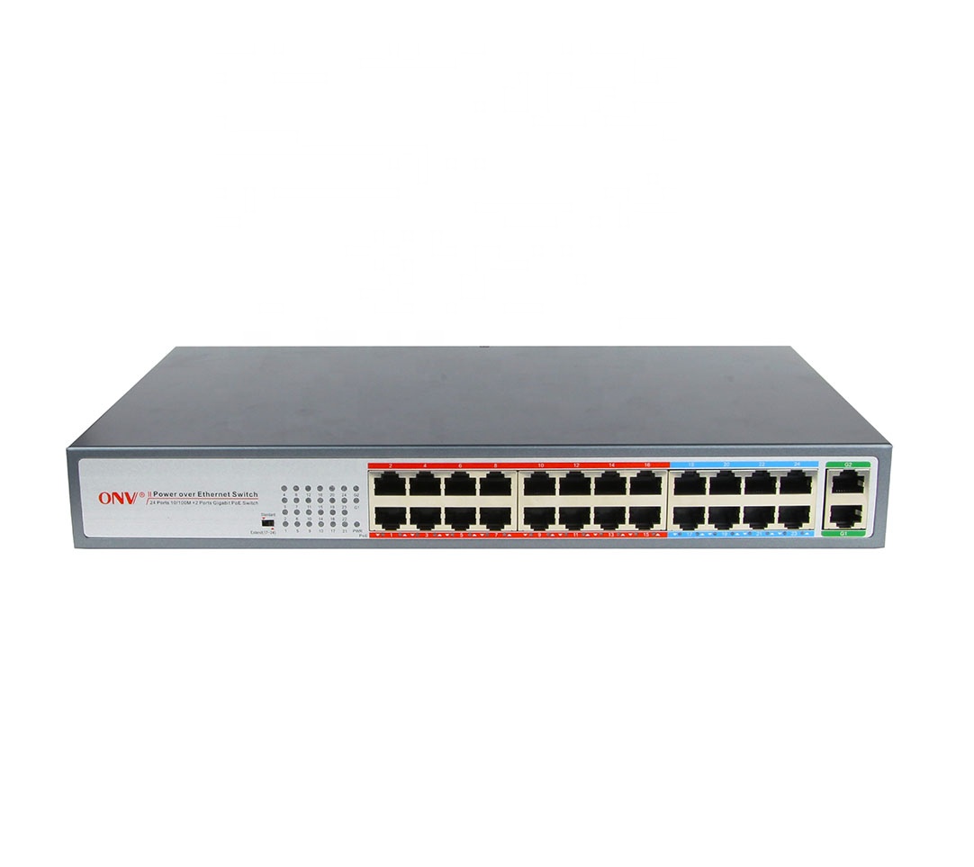 CCTV Продуктов 24 ch коммутатора ethernet коммутатор ethernet 48V poe коммутатор на 24 порта с поддержкой POE инжектор