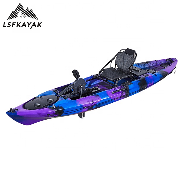 12 футов dace pro angler Китай LSF каяк для отдыха Рыбалка каяк с педалями