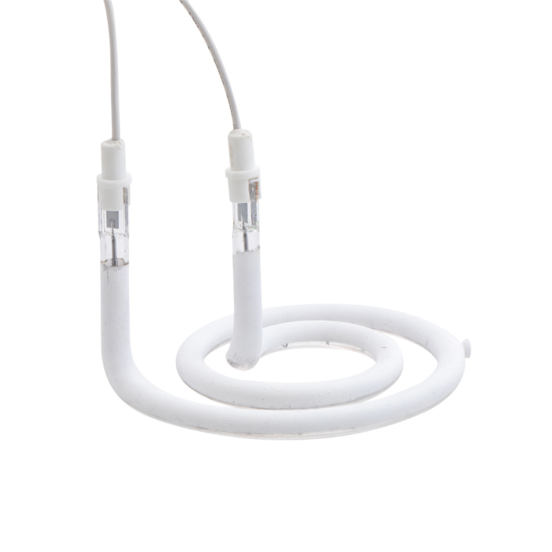 UVIR OEM Quartz Heating Tube Ring Short wave Infrared Halogen Lamp