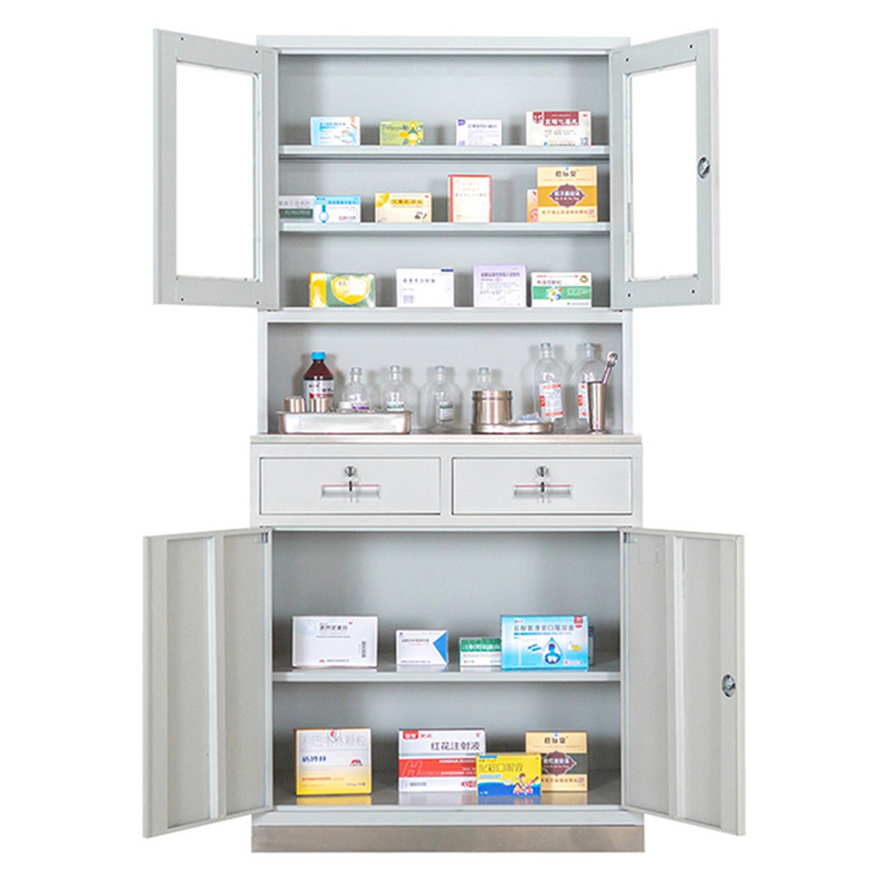 High Quality Medical Cabinet Multi-Function Steel Medicine Storage Cabinet for Hospital