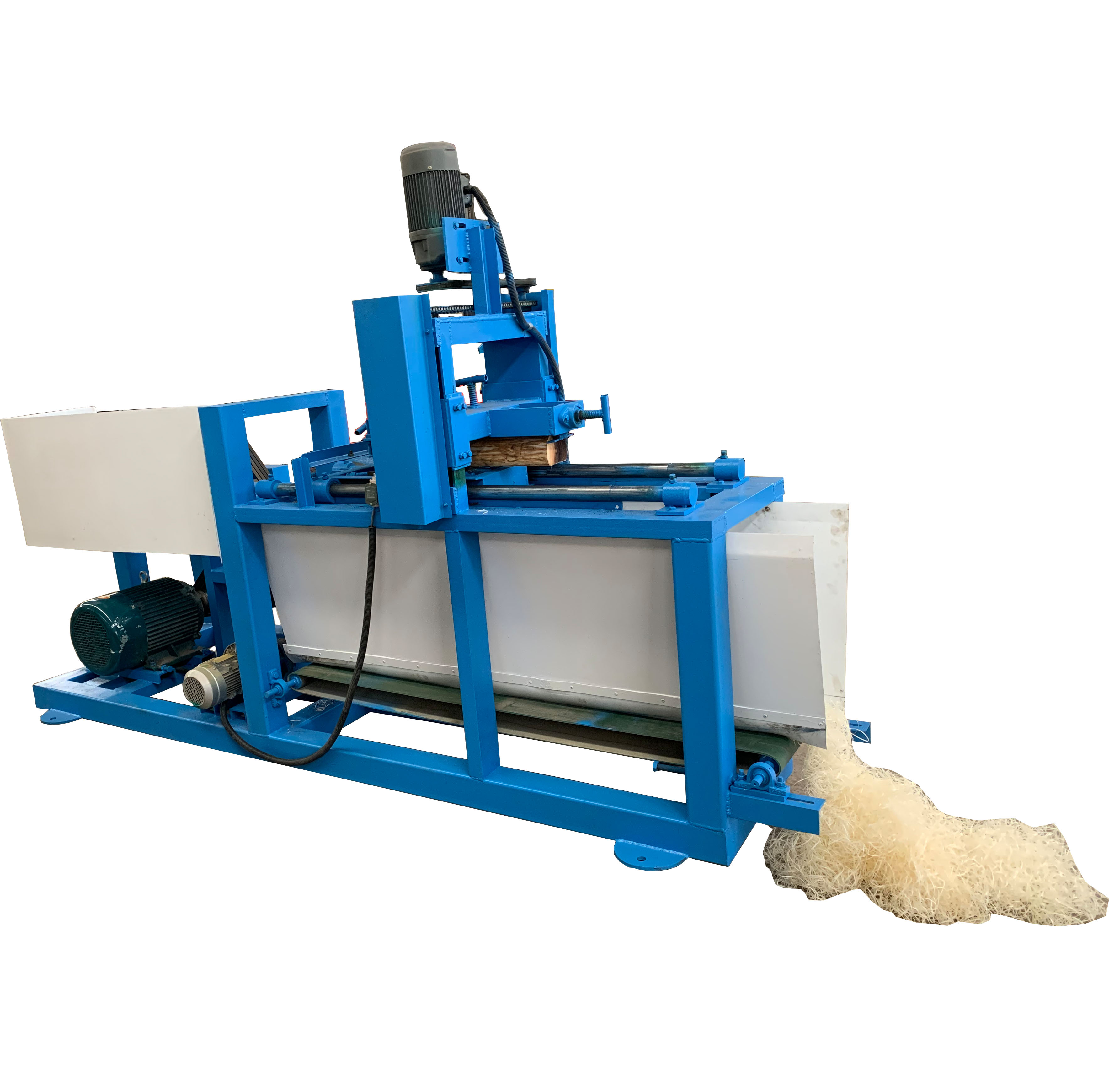 Wood wool production line machine