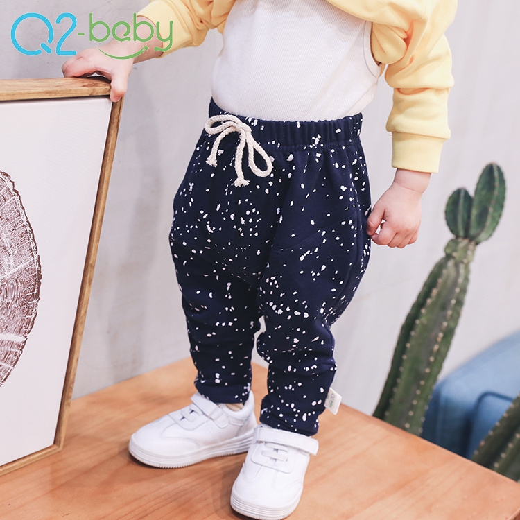 New gray blue fashion casual leggings newborn infant trouser baby pants sweatpants 1826